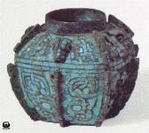 Turquois Inlaid Lei, Shang Period