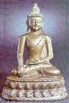 Bronze image of the Buddha, Yuan