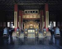 Throne in the Qianqinggong Hall