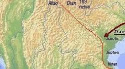 Map Han Dynasty